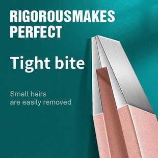 Precision Stainless Steel Tweezers For Eyebrow Hair Facial H