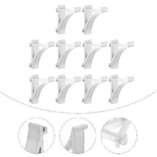 10 Pcs Support Buttons Refrigerator Shelf Brackets Freezer