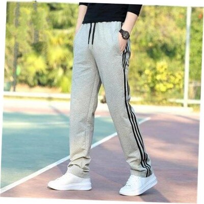 Men Trousers Casual Sports Long Pants Sweatpants Jogger长裤