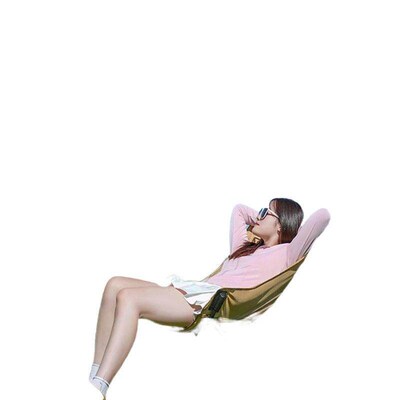 Outdoor Recliner Folding Office Lunch Break Moon Chair