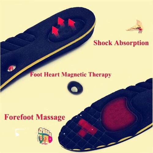 Invisible Height Increase Insole Foot Acupressure for Men Wo