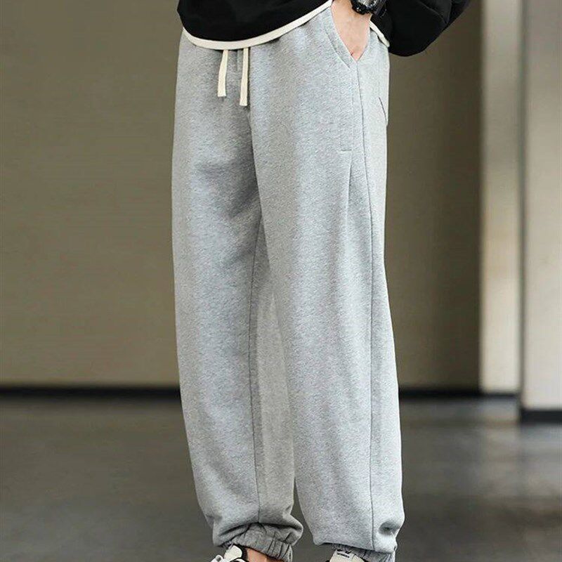 2023 New Mens Jogger Sweatpants Fashion Drawstring Sreetwea - 实物图