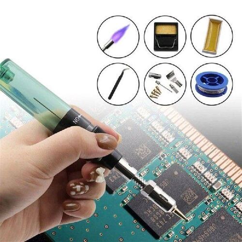 Gas Soldering Iron for Up to 35-45 Minutes of Continuous