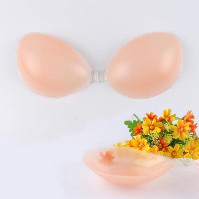 Bra Selfadhesive Stick On Gel Push Up Strapless Backless