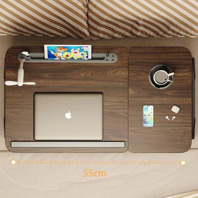 Bed Desk, Computer Desk, Foldable Laptop, Bedside Table, Chi