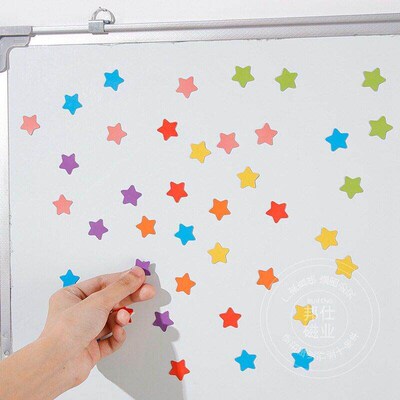 240 Pcs Star Refrigerator Magnets Simple Blackboard Love