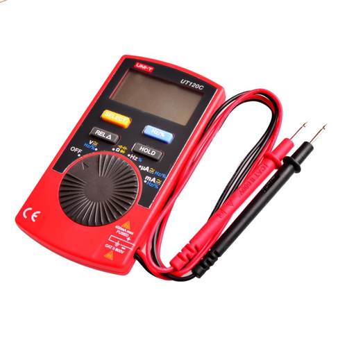New UT120C Mini Pocket-size LCD Digital Multimeter Portable