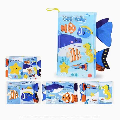Crinkle Books For Babies Tails Babies Book Cute Sensory Babi