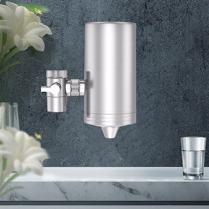 意开史蒂夫广誉泉不锈钢龙头净水器家用直饮机陶瓷净化除氯