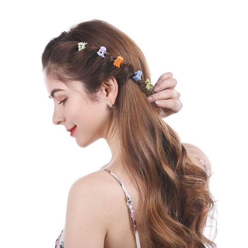 12PCS/set High Quality Plastic Hair Clips Claws Mini Clamps