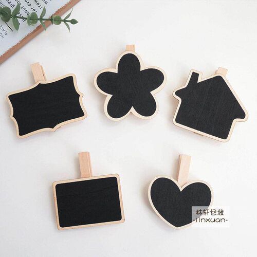 2 Pcs Vertical Blackboard Decorative Chalkboards for Kids