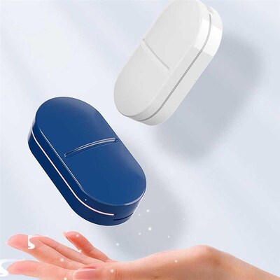 1PC Pill Cutter Box Portable Drug Box Tablet Cutter Splitter