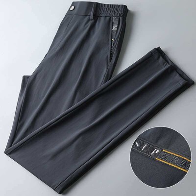 New Mens Casual Pants Business High-end Fashion Pants Sprin
