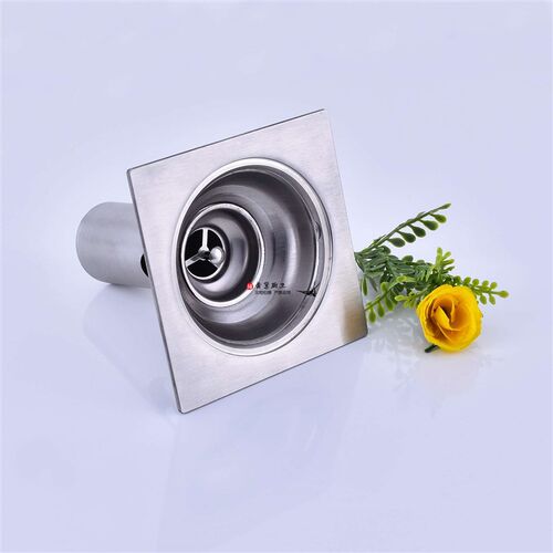 Stainless steel washing machine floor drain toilet engineeri