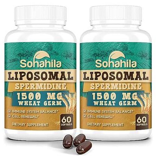 15mg Spermidine Supplement, Liposomal Spermidine 1500mg,
