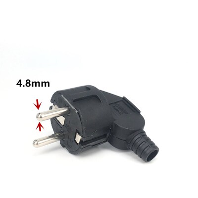 Bolantedz EU Plug Adapter 16A Male Replacement Outlet Rewire