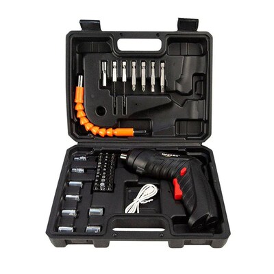 47Pcs 36V Rechargeable Cordless Electric Screwdriver Mini Dr