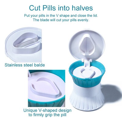 Pill Crusher Cutter Splitter Grinder  Breaker Slicer Chopper