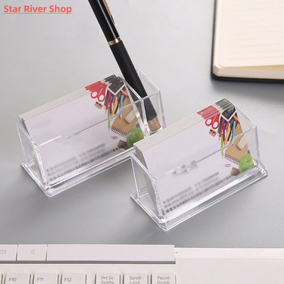 Business Card Holder Display Stand Desk Desktop Countertop B