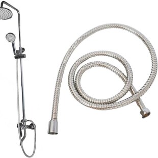 Stainless Steel Hand-Held Shower Hose Polished Chrome-Plated