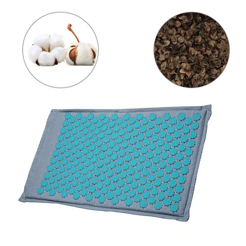 Lotus Spike Acupressure Mat Cushion Nature Linen Coconut Pal