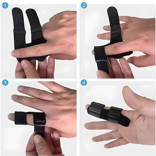 Trigger Finger Splint Adjustable Finger Brace with Aluminium