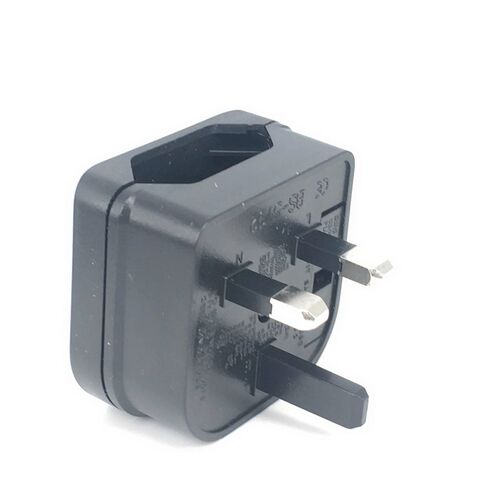European Euro Eu 2 Pin To Uk 3 Pin Power Socket Travel Plug