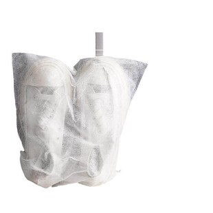 Shoe storage bags, dust-proof and stain-resistant white shoe