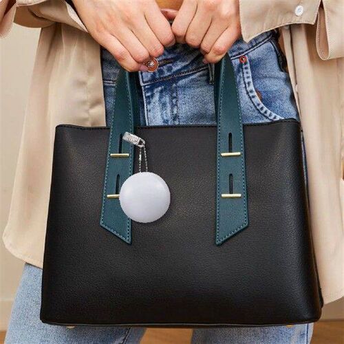 Ladies Wallet Touch Sensor Light Night Round Bag Electronic
