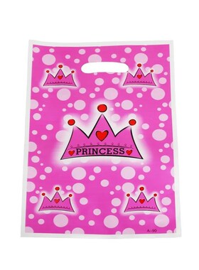 Princess Prince Crown Balloon Theme Gift Bag Birthday Party