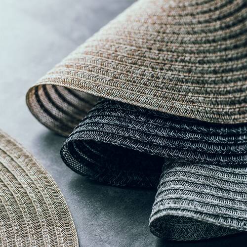 18CM round coasters 36CM hand-woven placemats
