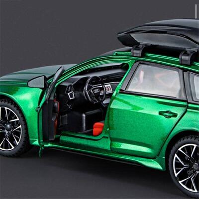 1/24 Audi RS6 Avant Station Wagon Alloy Car Model Diecast Me