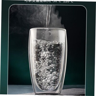 Water glass mug Coffee Cup Heat-resistant Double Handle 杯子