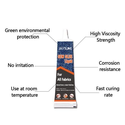 50ml Fabric Glue Multifunctional Repair Glue Fast Curing No
