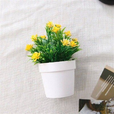 Mini Plastic Plant Artificial Plant Bonsai Evergreen Fake