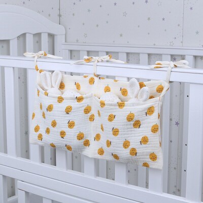1 Pc Baby Bedside Storage Bag Baby Crib Organizer Hanging Ba