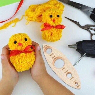 Wooden Safety Eye Tool Wooden Safety Eye Inserter Craft