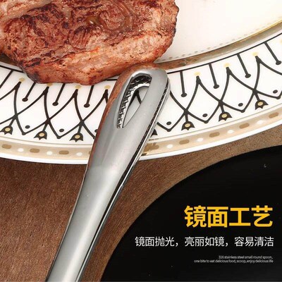 Korean-style BBQ tongs, stainless steel grill tongs, buffet