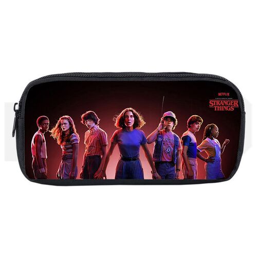 3D Stranger Things 3 Pencil Box Holder Boys Girls School Ca