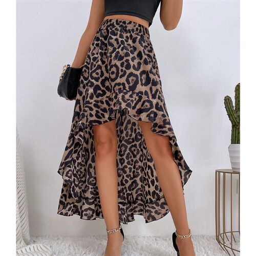 2025 Womens Ins Hot Selling Casual rendy Irregular Print A-