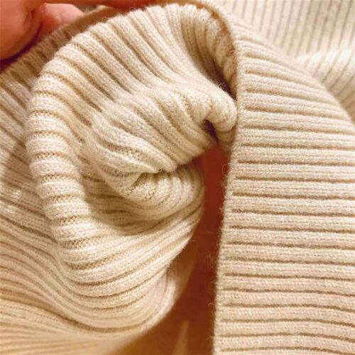 Girls Sweater, Stylish Turtleneck Solid Color Bottoming Shir