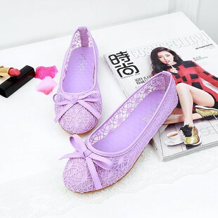 Women Flats Bow Ballet Flats Shoes Women Fashion Slip On Cut