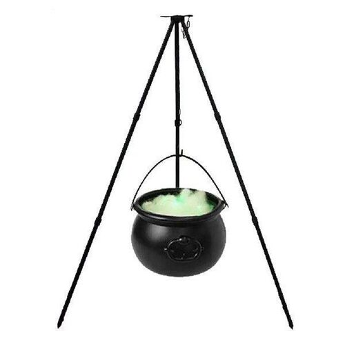 Large Witches Cauldron On Tripod Halloween Day Of The Dead