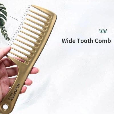 Thick Wide Tooth Comb Heat Resistant Hairdressing Hair Brush