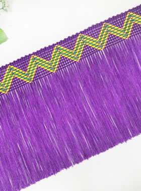 10cm1cm民族风彩色流苏货车装饰花边龙须穗子辅料桌旗工艺品边穗