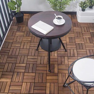 Freeshipping 30X30CM Garden Floor Patio Tiles Wood and Plast