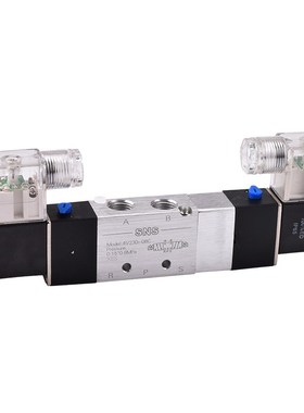 神驰SNS电磁V230C08三位五通头线圈中压中泄中封DC2VC