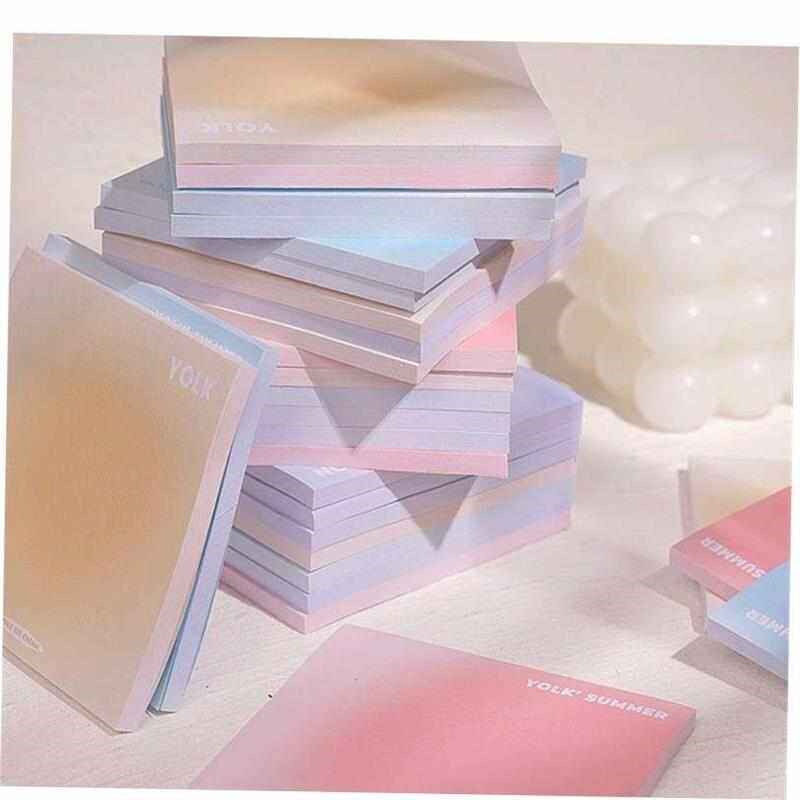 Oil painting sticky notes artist