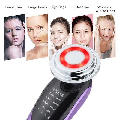 7 in 1 Face Lift Devices EMS RF Microcurrent Skin Rejuvenati