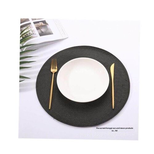 PP Environmentally Friendly Round Placemat Western Placemat